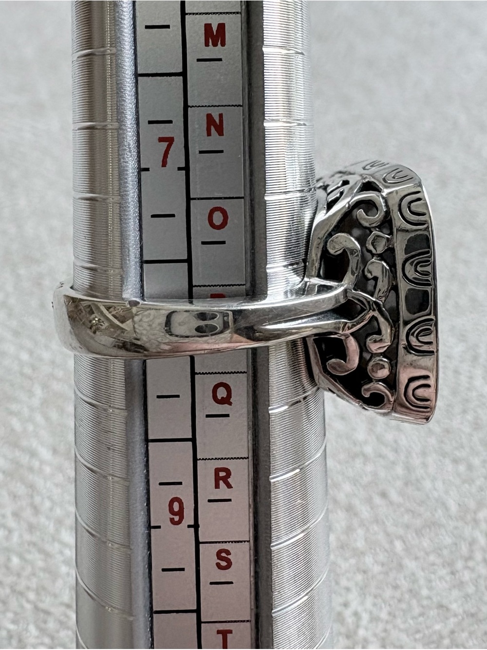 Silpada Sterling Silver "Fern Leaf" Ring, R2389, Size 8 - Picture 7 of 7